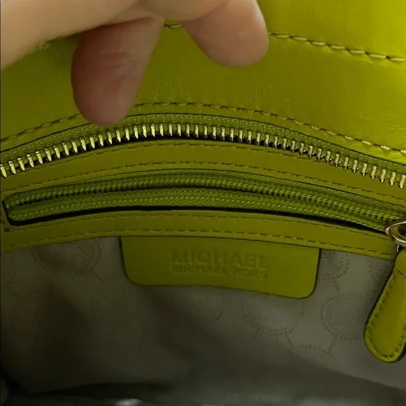 Lime Green Michael Kors Bag - Picture 2 of 9